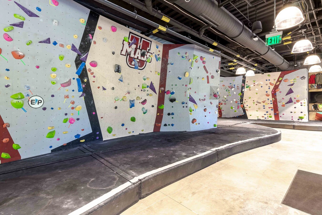 Bouldering Wall Managed by UMass Rec - Fieldstone Apartments
