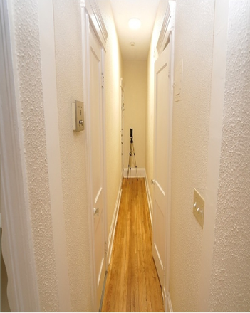 Entry hallway - Beautiful 1BR at 1872 Commonwealth Apt 7 – Steps to Green Line & Reservoir
