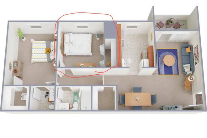 Floorplan - Foxridge Apartments