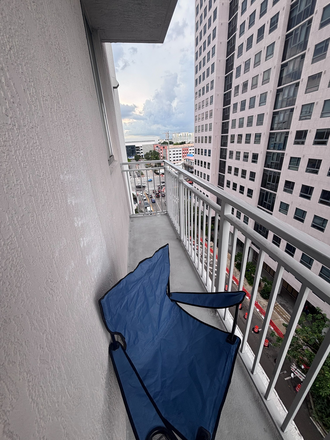 Balcony - 109 Tower dorm