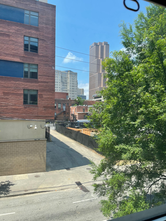 Window view - Spacious 2 bedroom apartment a block from GSU