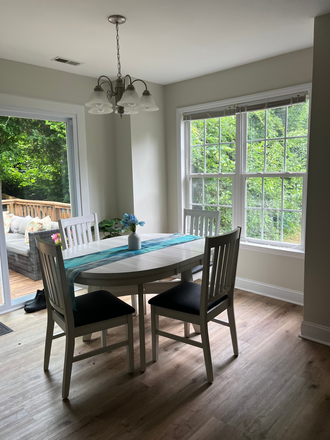 Dining Area (not our furniture, will be changing it) - 3 Bed 2 Bath Home - Need 3rd Roommate (starting July)!