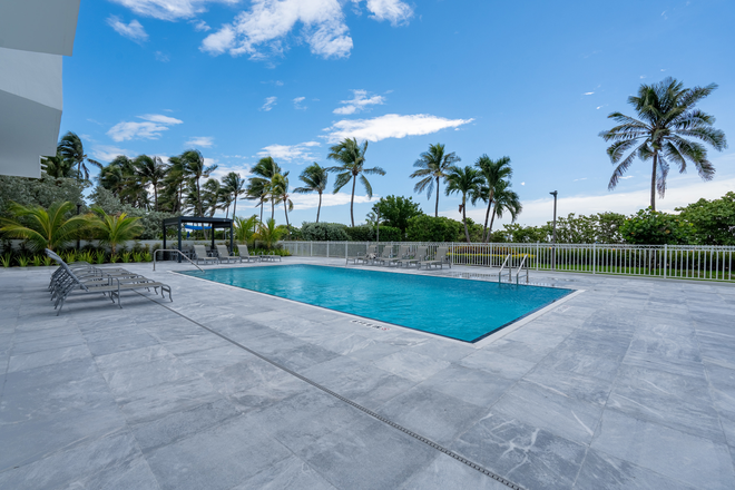 Pool - Stunning 2 Bedroom, 2 Bathroom Beachfront Furnished Apartment in Mid-Beach