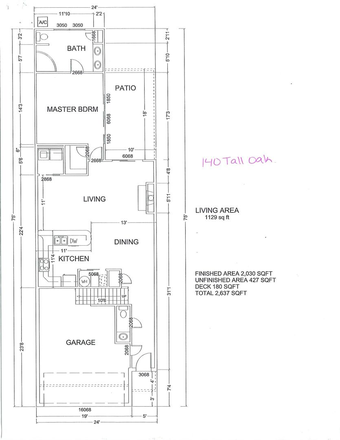  - 3 Bedroom, 2.5 Bath Townhouse