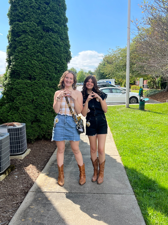 My roommate and I - Mountaineer Village
