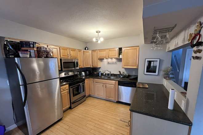 Kitchen - Upstairs room in a 2 unit house on the corner of Folsom & Mapleton Ave.