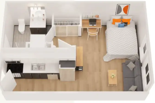 Floorplan - SUMMER RELETTING at Fuse - 50% REDUCED RENT