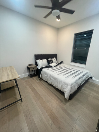 1st Bedroom - - BRAND NEW FURNISHED GARAGE APARTMENT WITH 2 BEDROOMS 1 BATH. WALK TO RICE, UTMB, MEDICAL CENTER