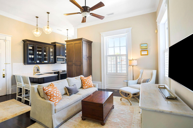 Living Room - Elegant Monthly Furnished Condo 5 Min walk to MUSC