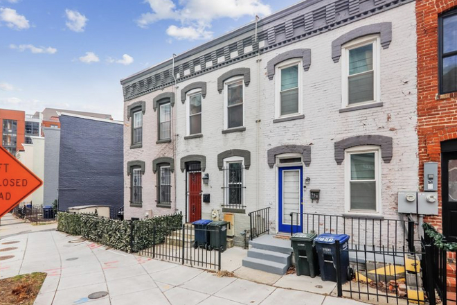 Street view - 2 bed 1 bath single family townhome for rent, less than a mile from Howard U and Howard Hospital