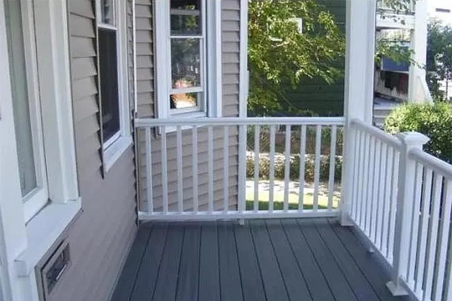 Porch/Front Door - Close to Joyce Cummin Centre ( 15 mins - Walk), Whole Foods and Stop&Shop (8 mins and 1 Apartments