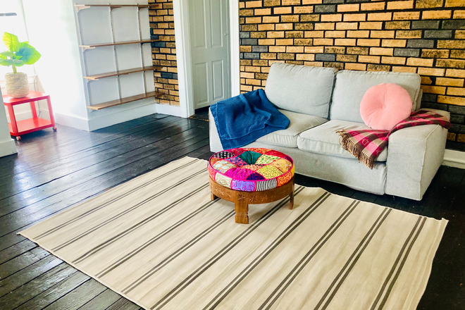 large bedroom 1, currently used as living room - Fully Furnished Private Room with Utilities High Speed Wifi