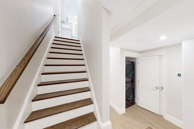 Staircase - MASSIVE 4Bed / 3.5Bath in Brookline - Steps to Green Line House