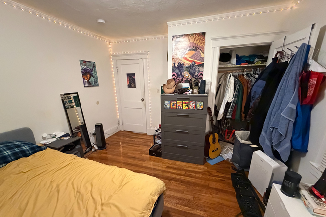 Closet in Bedroom (it fits a lot of stuff) - 183 Hillside Street Duplex