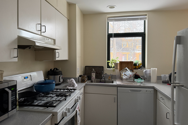 Kitchen - Sunny Fully Furnished 2BR Summer Sublet in Cambridge 🌿 Apartments