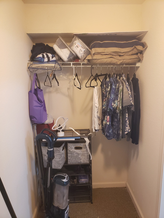 Closet - Beautiful View, Top Floor, Close to campus, ~$1000 Apartments