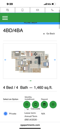 layout - Village Green