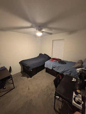 Bedroom - North 116 Flats spring lease relet for TWO PEOPLE, 1 bedroom, 2 beds, private closet and bathroom Apartments