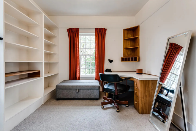 Bedroom (Not including desk, chair, or other furniture pictured) - 1 bedroom rental unit/ shared space - close to campus House