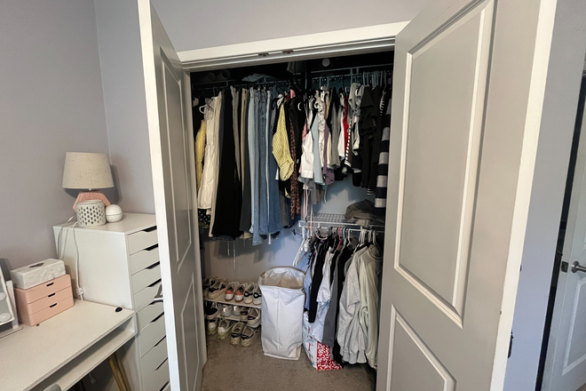 spacious closet - Room for Spring 2027 (includes bathroom and parking) House