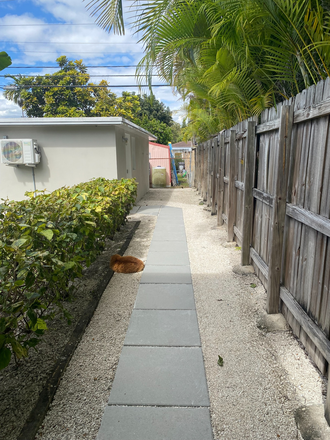 Pathway to unit - Rental unit 2 miles from campus