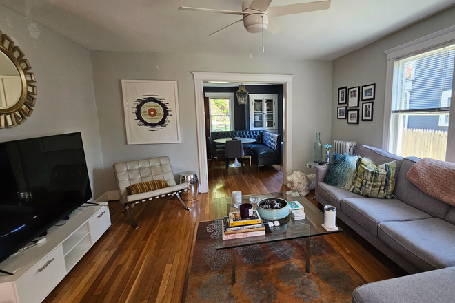 Living room - 3BR single family with parking and close to T