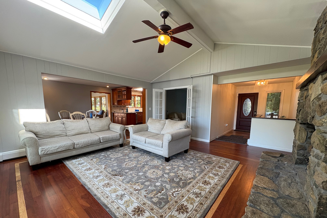 living room - Private and Large Home on the Lake