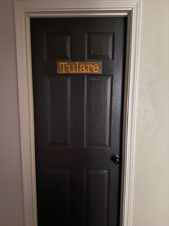 Hallway door to Room - Bobcat house/Tulare room