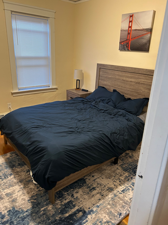 Bedroom - Top Floor 1 BR/1 Bath Available for Lease thru August. Heat/Hot Water Included. Apartments