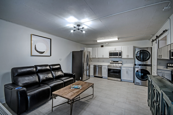 Living/Kitchen - NEW Admiral Apartments