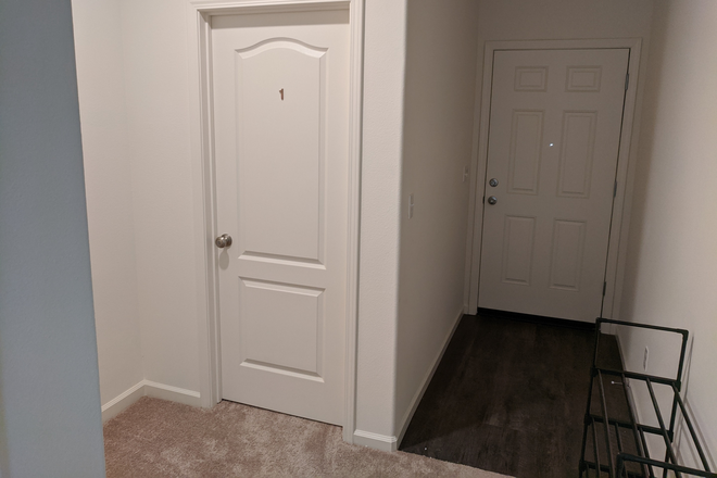 Unit Entrance - Small Master Bedroom for Rent in a Shared House