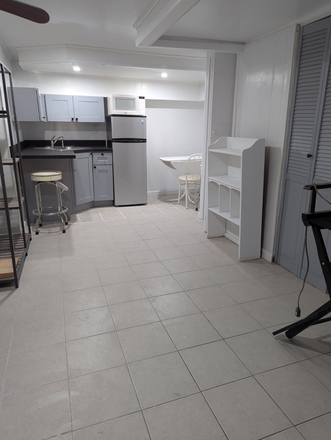 Newly renovated #1 Studio full view - Two separate private rooms.  share bathroom  each  have a small kitchen. Excellent and quiet for stu