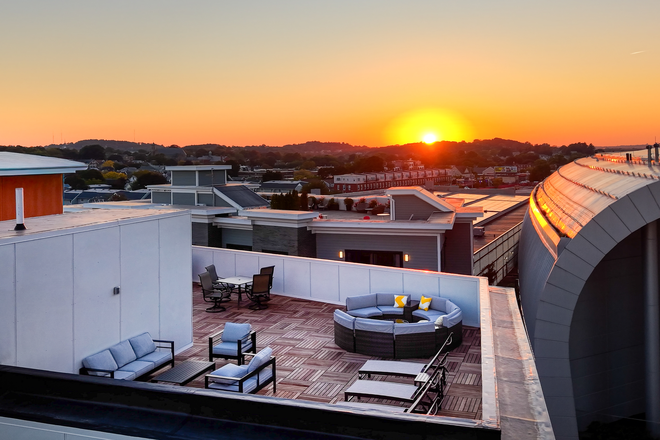Roof deck - HIC38405 Bright Newly-built 1BR w/ In-unit Laundry + MBTA, VERA Boston Landing