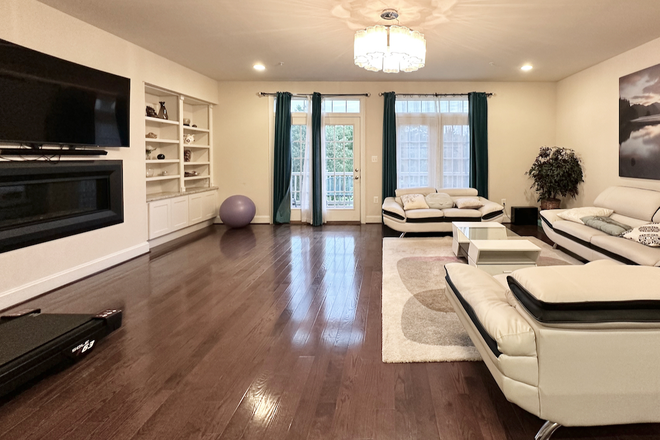 Living Room - Greenbelt Station Townhouse 1 Bedroom + Shared Bathroom Summer Sublease