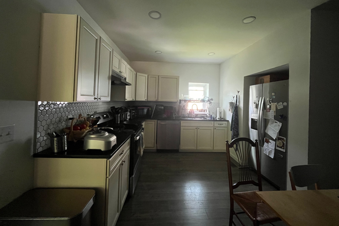 Kitchen - Summer:Furnished room in shared home for female-Birch Ave-Princeton