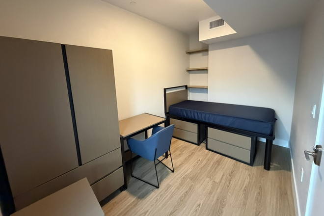 twin xl with desk, shelving, drawers, and closet - Spring 27 Sublease steps from campus - Female Housemate 1 Furnished Single Bedroom - SOUTHSIDE, BER
