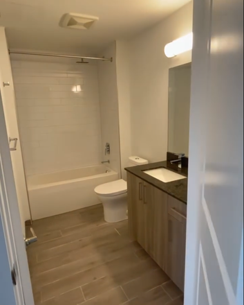 Bathroom - $1,900 / 1br - 464ft2 -/ 1br - Furnished 1x1 Sublease at The One at University City Apartments