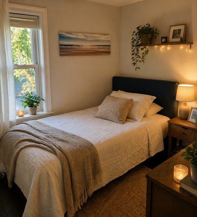Bedroom - Modern East Side 3BR 1st Fl - Ideal for Graduates & faculty, off St. Parking, Laundry, all Utilities Apartments