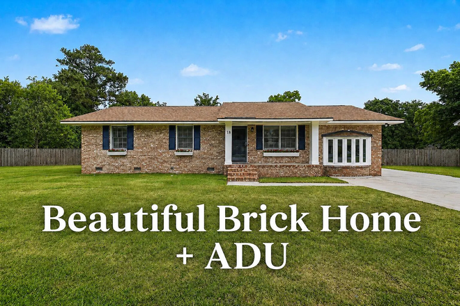 Front Exterior - 4BR West Ashley Home + Detached Office/Bonus Space (Inside Mark Clark)