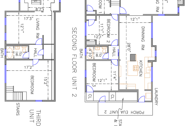 Floorplan - Spacious 4bd/2ba, NO BROKER FEE | 10-Min Bus 71+73 to Harvard Sq | In-Unit Laundry & Parking Condo