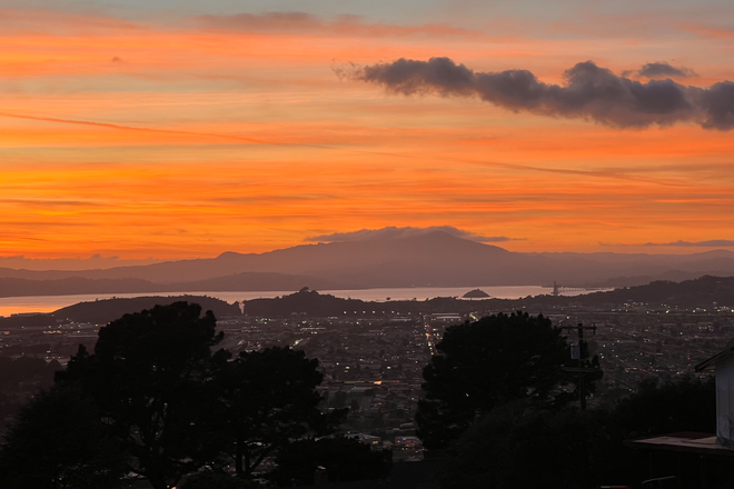 Sunsets are spectacular up here - ADU with a view