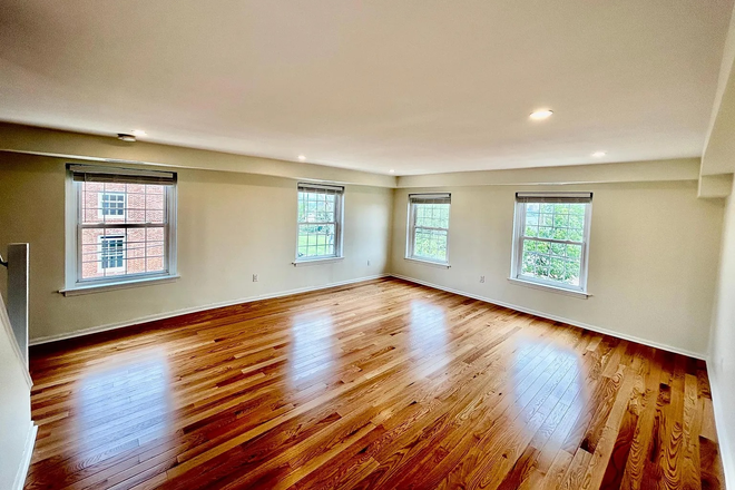 Living Room - Large  Bi-level 1BR with Office! Queen Village. Historical Property. Gorgeous River Views. Apartments