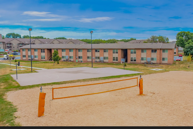 Basketball and Volleyball court - The Grove Apartments