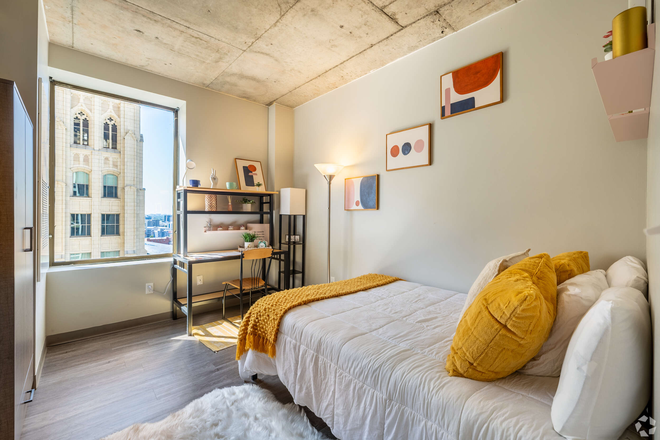 Bedroom - Auraria Lofts