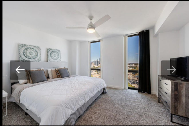 Bedroom - Buckhead Highrise with furnished option! Condo