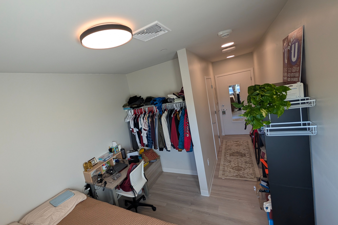 Open Closet style with various storage drawers available - Fieldstone Slate Spring Lease Transfer (or Sublet) Apartments