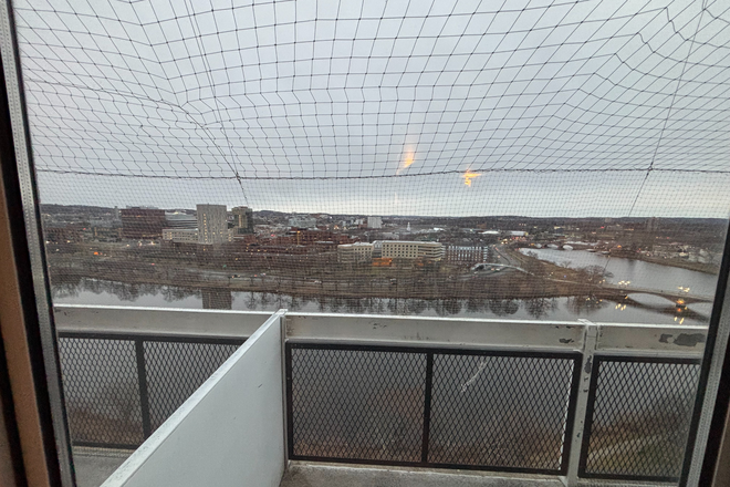 View from the Balcony - Peabody Terrace Apartments