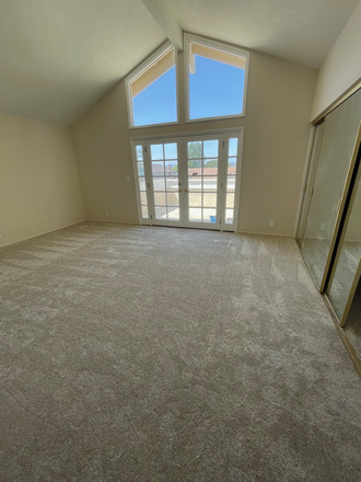 Master bedroom - wide view - Westridge Remodeled Home - Master Bedroom and Private Balcony