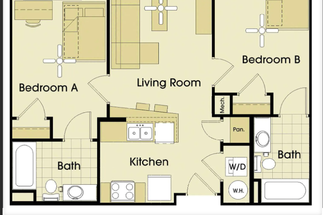 Room B - First Street Place Apartments