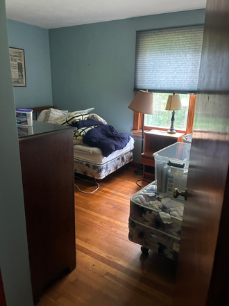 Bedroom #1 (shown furnished, but items can be removed) - Quiet Hadley Home Near UMass & the Five Colleges – Ideal for Graduate Students & Professionals